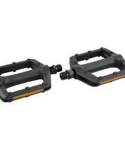 Pedale BMX Newton Resine Noir 9-16" 112X105X25mm (Paire)
