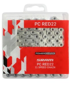 Chaine Velo 11V. Route SRAM Pc Red 22 Gris 114 Maillons