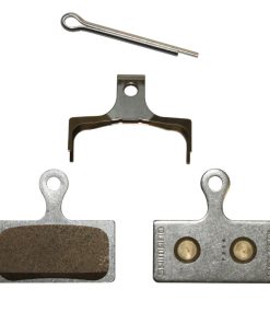 Plaquette de Frein VTT Shimano Xtr M9000-M9020-M987-M985, Xt M8000-M785, Slx M7000-M675-M666, Deore M6000 (Shimano Origine Metal) -G04S (Paire Sur Carte) (Voir Liste Argumentaire)