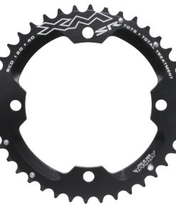Plateau VTT 4 Branches D.120 Pour SRAM X0-Xx Miche Double 40 Dents Exterieur Noir Alu