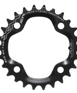 Plateau VTT 4 Branches D.80 Pour SRAM X0-Xx Miche 26 Dents Interieur Double Noir Alu