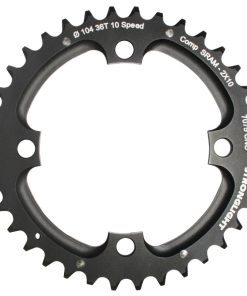Plateau VTT 4 Branches D.104 Pour SRAM Xo Filete 10V. Stronglight Double 36 Dents Exterieur Noir - Epaisseur 5mm Filete 10V.