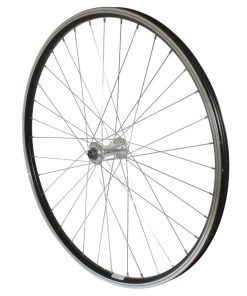 Roue Vtt Patin Blocage 26" XBIKE Avant Alu Noir Double Paroi Moyeu Alu