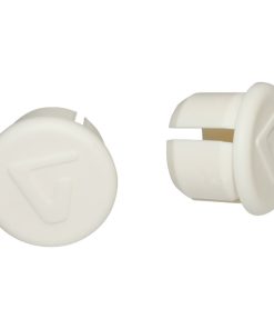 Bouchon de Cintre Guidon Route Velox Blanc (Sur Carte Par 2)