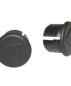 Bouchon de Cintre Guidon Route Velox Noir (Sur Carte Par 2)