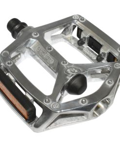 Pedale BMX Newton Alu Argent 9-16" Roulement Du (Paire Sur Carte)
