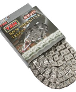 Chaine Velo 1-3V. BMX Ybn Demi-Maillon Nickel Teflon 100 Maillons (Fixie - Singlespeed)