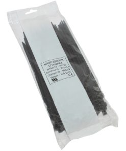 Collier de Serrage Nylon Type Rilsan 4,6X200mm Noir (Par 100)