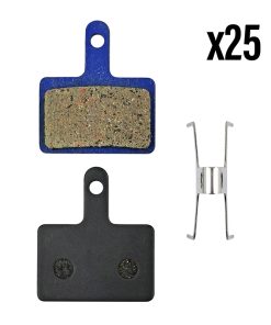 Plaquette de Frein VTT Shimano Deore M515-M525-M475-M495-M486 (Newton Semi-Metal) Box de 25 Paires