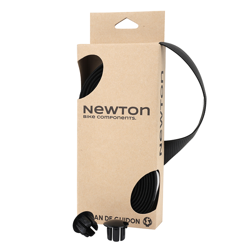 Ruban de Guidon Guidoline - Cintre Newton Porotex Anti-Transpiration Noir Avec Bouchons