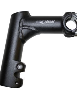 Potence VTT -Urbain-Trekking Ergotec Comfi Rehausse et Releve 15° Alu Noir 25,4 L 100mm Pour Fourche 1"1-8 (Homologue Niveau 5)