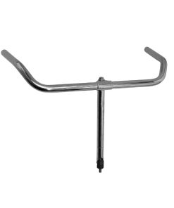 Cintre Guidon City Ergotec Porteur Holland Avec Potence Plongeur D.22,2 Acier Chrome L525mm