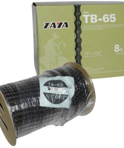 Chaine Velo 7-8V. Route-VTT Noir Rouleau de 30M (Avec 30 Connecteurs) -Se Monte Aussi Pour 5-6V. Route-VTT