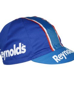 Casquette Velo Equipe Vintage Reynolds Bleu