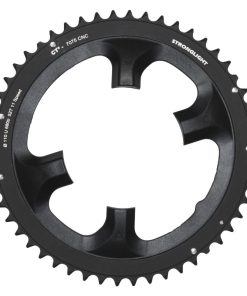 Plateau Route 4 Branches D.110 Pour Shimano Ultegra 6800 Stronglight 52 Dents Exterieur Noir Ct2 11V.