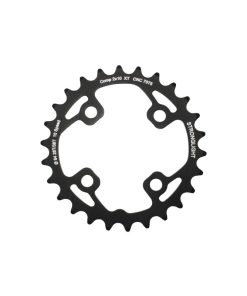 Plateau VTT 4 Branches D.64 Pour Shimano Xt M785 Stronglight Double 26 Dents Interieur Noir (Pour Exterieur 38 Dents) Non Filete - Epaisseur 3.5mm 10V.