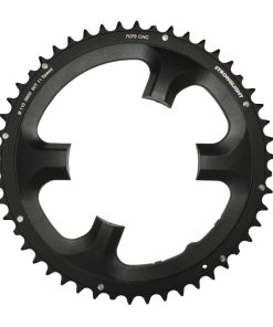 Plateau Route 4 Branches D.110 Pour Shimano 105 5800 Stronglight 50 Dents Exterieur Noir 11V.