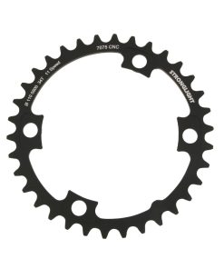 Plateau Route 4 Branches D.110 Pour Shimano 105 5800 Stronglight 34 Dents Interieur Noir Compatible Ultegra 6800 - Dura-Ace 9000 11V.
