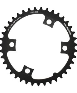 Plateau Route 4 Branches D.110 Pour Shimano 105 5800 Stronglight 39 Dents Interieur Noir Compatible Ultegra 6800 - Dura-Ace 9000 11V.
