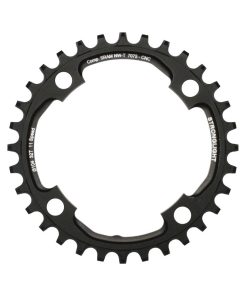 Plateau VTT 4 Branches D.104 Pour SRAM Xo1 Stronglight 32 Dents Mono Noir Alu 7075 11V. Narrow Wide - Epaisseur 5mm