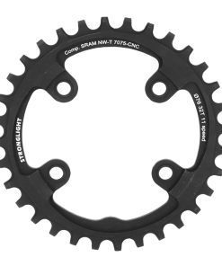 Plateau VTT 4 Branches D.76 Pour SRAM Xx1 Stronglight 32 Dents Mono Noir Alu 7075 11V. Narrow Wide