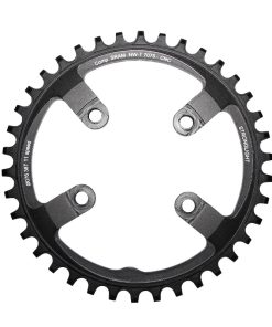 Plateau VTT 4 Branches D.76 Pour SRAM Xx1 Stronglight 38 Dents Mono Noir Alu 7075 11V. Narrow Wide