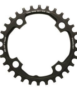 Plateau VTT 4 Branches D.94 Pour SRAM X01 Stronglight 30 Dents Mono Noir Alu 7075 11V. Narrow Wide - Epaisseur 5mm