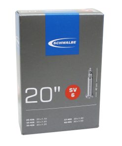 Chambre a Air Velo 20 X 1 1-8 Schwalbe Valve Presta (28-406 À 40-406) (Sv6)