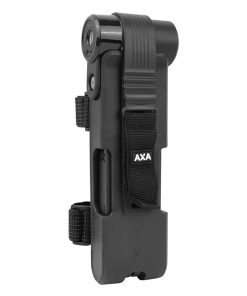 Antivol Velo Pliable-Pliant Axa Newton Fl90K L 90 Cm Noir Avec Support - Securite Niveau 8-15