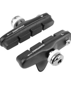 Porte Patin Frein Route A Cartouche Newton Type Shimano Alu Noir 55mm (1 Paire)