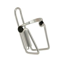 Porte Bidon Newton N1 Alu Argent Avec Pastilles Anti-Vibration (Sur Carte)
