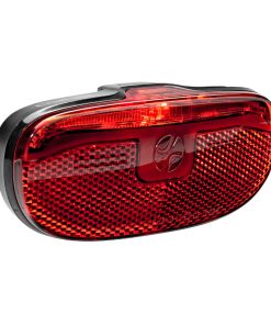 Eclairage Velo Pour Moyeu Dynamo Arriere Sur Porte-Bagage Spanninga Lineo Xd Entraxe 50 et 80mm Noir
