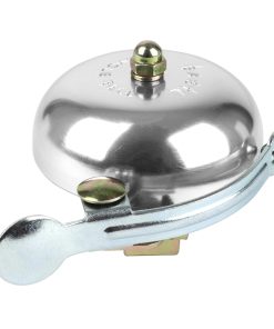 Sonnette Timbre Basil Velo - Trottinette Portland Colori Argent Diam 55mm Fixation 22,2-25,4mm (Vendu A L'Unite)