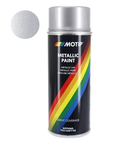 Bombe de Peinture Motip Pro Metal Argent Aerosol 400 ml (04046)