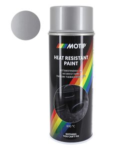 Bombe de Peinture Motip Pro Haute Temperature 800 Argent Aerosol 400 ml (04032)