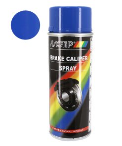Bombe de Peinture Motip Pro Etrier Frein Bleu Aerosol 400 ml (04099)