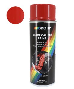 Bombe de Peinture Motip Pro Etrier Frein Rouge Aerosol 400 ml (04098)