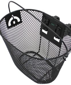 Panier Avant Enfant Newton Small Noir Fixation Rapide 6L (Lg27Xl22Xh22)