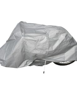 Housse de Protection Velo Eco Pour Tous Modeles Gris (Garage-Balcon-Jardin)