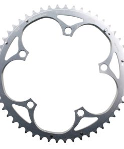 Plateau Route 5 Branches D.135 Miche 52 Dents Exterieur Pour Campagnolo Noir (Axe Carre) 9-10V.