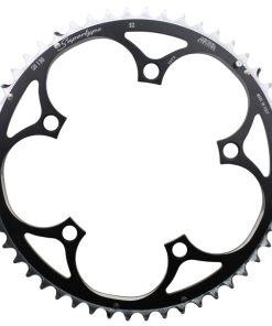 Plateau Route 5 Branches D.130 Miche 52 Dents Exterieur Type Shimano Noir 9-10V.