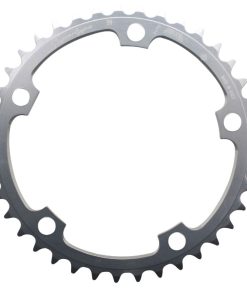 Plateau Route 5 Branches D.130 Miche 39 Dents Interieur Type Shimano Argent 9-10V.