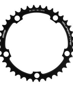 Plateau Route 5 Branches D.130 Miche 38 Dents Interieur Type Shimano Noir 9-10V.