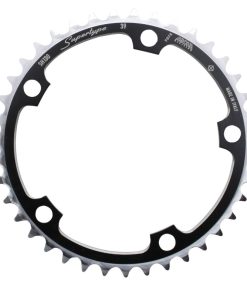 Plateau Route 5 Branches D.130 Miche 39 Dents Interieur Type Shimano Noir 9-10V.