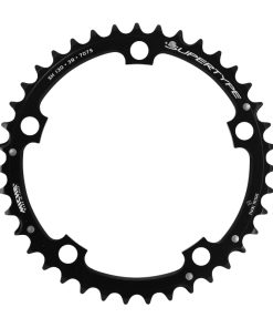 Plateau Route 5 Branches D.130 Miche 39 Dents Milieu Triple Type Shimano Alu Noir 9-10V.