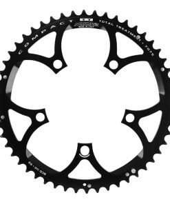 Plateau Route 5 Branches D.110 Miche 52 Dents Exterieur Type Shimano et Campagnolo Record Carbon - Chorus Carbon - Centaur Alu 9-10V. Noir