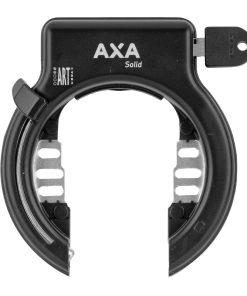Antivol Velo Fer A Cheval Axa Solid Noir Ouverture 58 mm Noir (Sans Fixation) - Securite Niveau 10-15