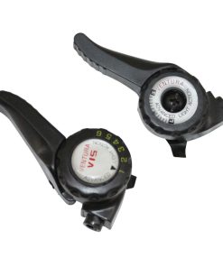 Manette VTT Gravity Indexe A Collier Sur Cintre Guidon 6V. (Paire)