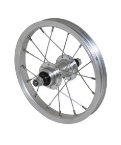 Roue City Patin 12" Arriere Jante et Moyeu Alu Axe Plein Roue Libre 1V