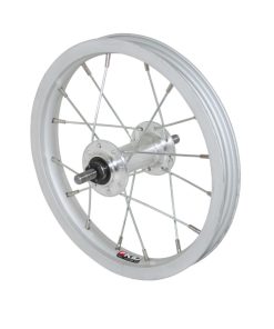 Roue City Patin 12" Avant Jante et Moyeu Alu Axe Plein